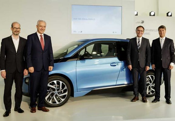 BMW i3 : Leipzig assemble le 100.000ème véhicule et lance un nouveau site de stockage