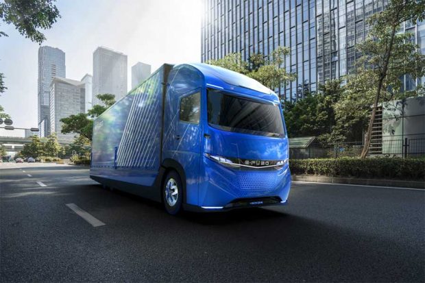 E-Fuso Vision One : Daimler révèle son poids-lourd électrique à Tokyo