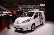 Nissan présente un e-NV200 frigorifique à Tokyo