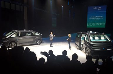 Navya présente son taxi électrique autonome