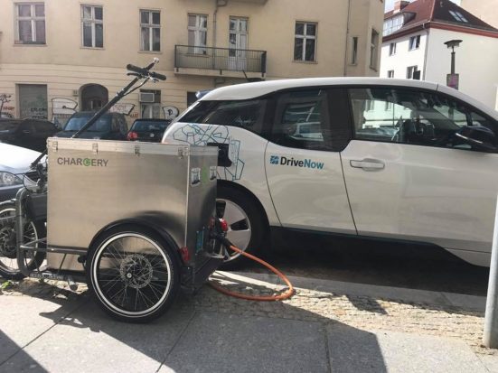 « Chargery », un service de recharge mobile pour véhicules électriques