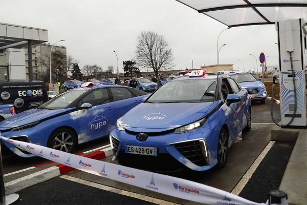 Paris : 10 nouvelles Toyota Mirai pour les taxis Hype