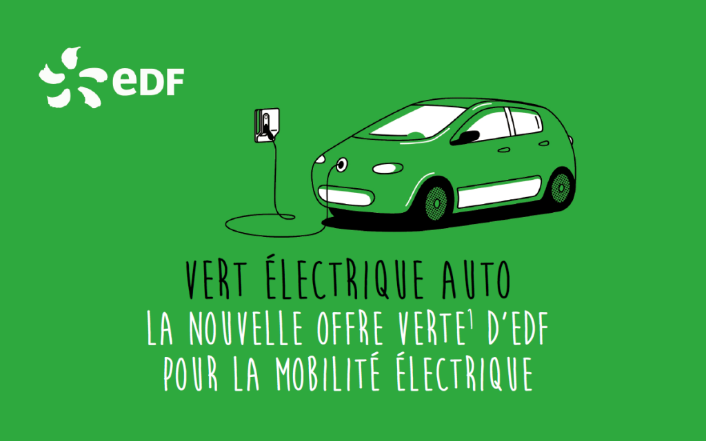 Vert Electrique Auto EDF lance son offre pour les voitures électriques