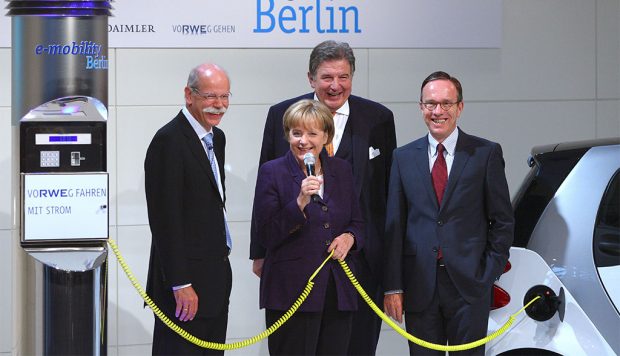 Le gouvernement Merkel maintient son objectif : 1 million de véhicules électriques en 2020