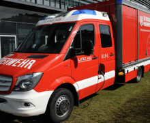 Un véhicule d’intervention électrique pour les pompiers de Linz