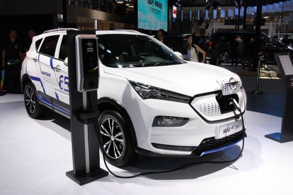 La voiture électrique en force au salon de l’auto de Pékin