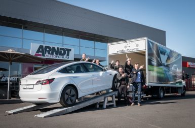 En Allemagne, la Tesla Model 3 est disponible à la location