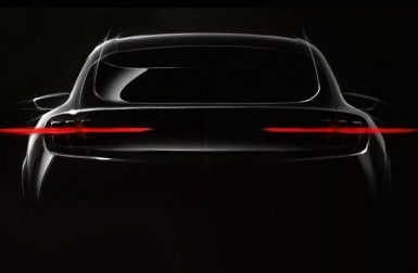 Premier teaser pour la future Mustang électrique