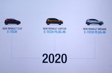Renault annonce l’arrivée des Clio, Captur et Megane hybrides