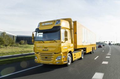 Camion électrique : Daf Trucks livre son premier semi CF à Jumbo