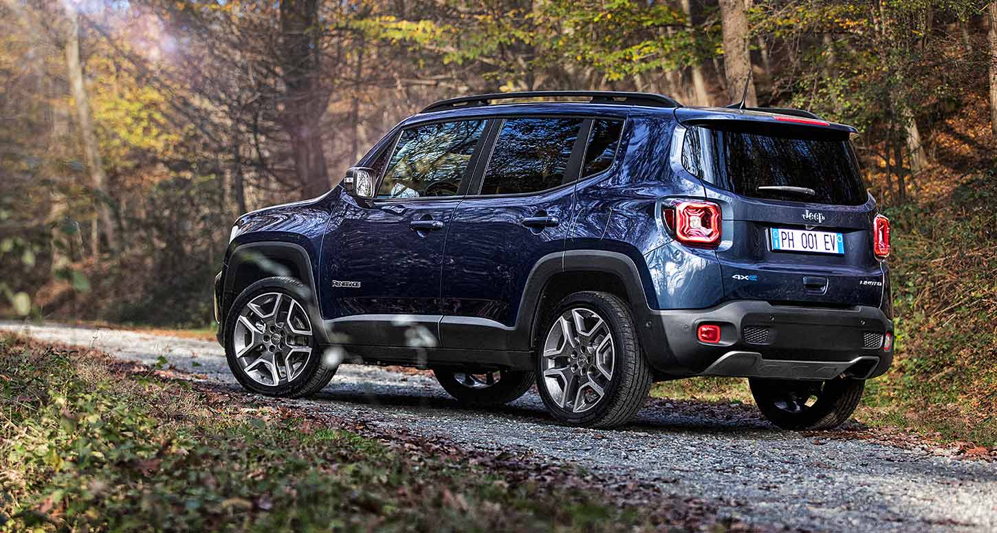 Jeep Renegade 4xe hybride rechargeable fiche technique
