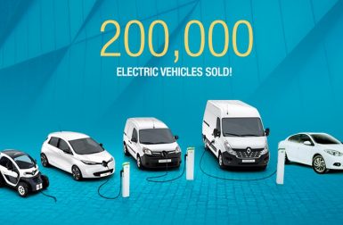Renault passe le cap des 200.000 véhicules électriques vendus