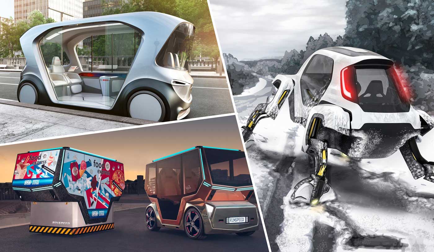 CES 2019 : le futur de l'automobile est électrique, autonome, voire  sauveteur