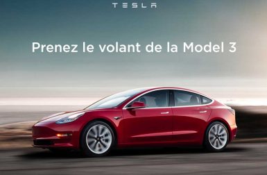 La Tesla Model 3 disponible à l’essai en France