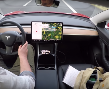 Essai vidéo : quatre heures en Tesla Model 3 Performance