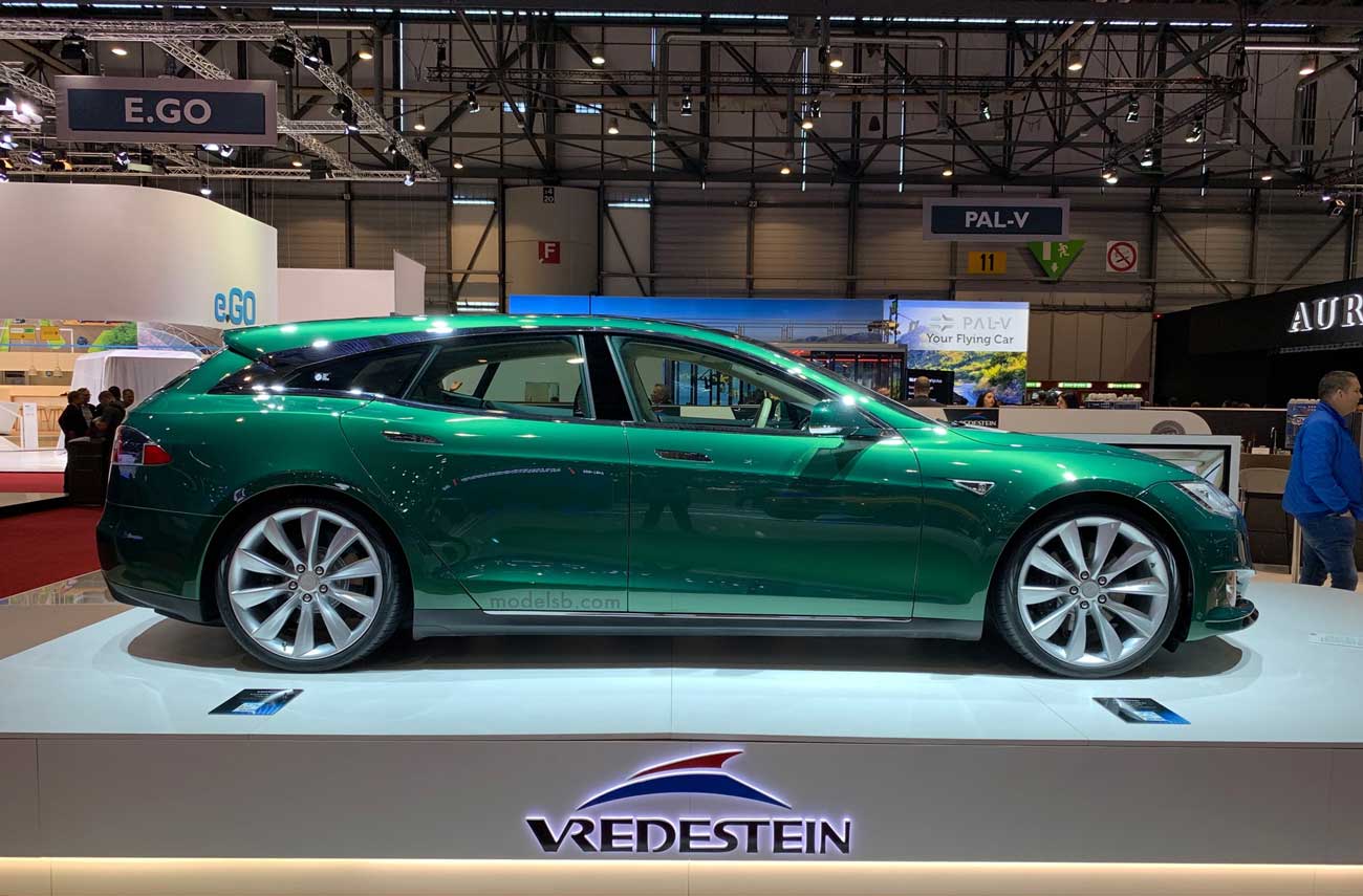 Tesla Model SB : le break électrique au salon de Genève