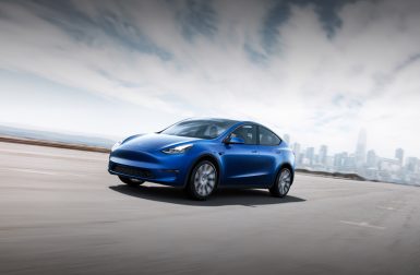 Tesla Model Y : les premières photos du nouveau SUV électrique