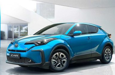 Le Toyota C-HR électrique fait ses débuts en Chine