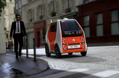 Renault EZ-POD : la Twizy en version autonome et partagée