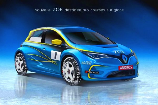 La nouvelle Renault ZOE au départ du Trophée Andros