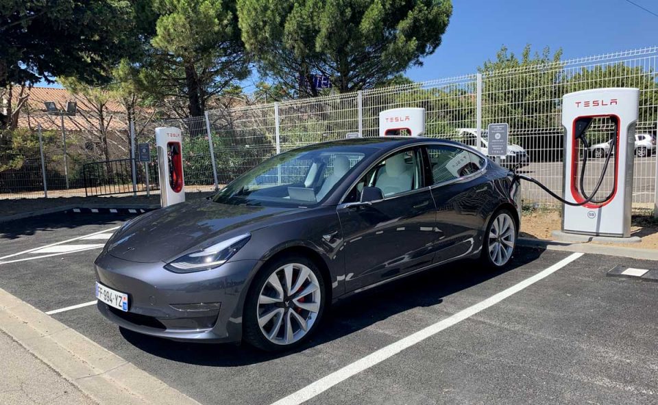 essayer une tesla 3