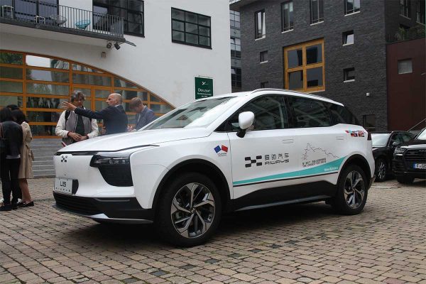 Aiways U5 : le SUV électrique chinois tente un coup de com’ à Francfort