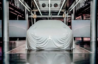 Mercedes EQS Concept : premières images avant Francfort