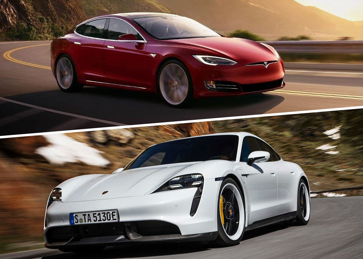 Porsche Taycan vs Tesla Model S : quelle est la meilleure berline