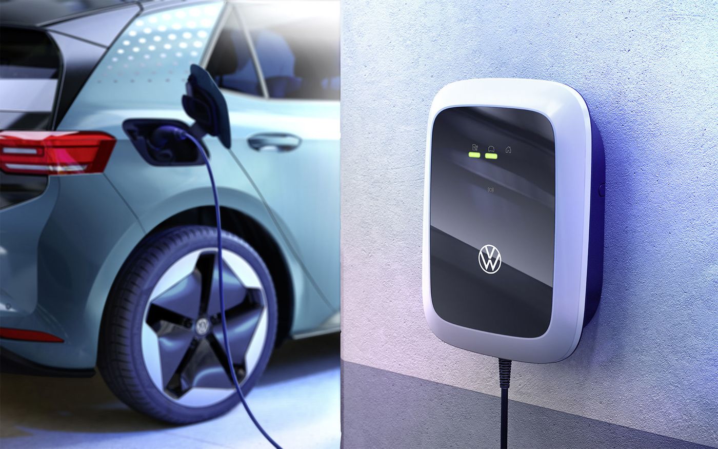 Volkswagen dévoile sa borne de recharge low cost