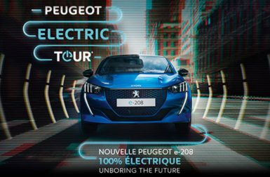Peugeot Electric Tour : la nouvelle e-208 à l’essai dans toute la France