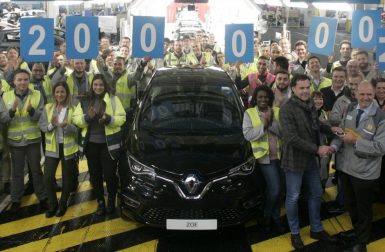 Plus de 200.000 Renault Zoé produites depuis 2013
