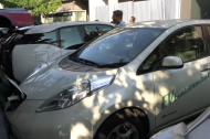 Cette Nissan Leaf n’a plus que 45 km d’autonomie