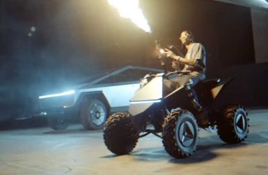 Le Tesla Cybertruck joue les « bad boys » dans un clip de rap