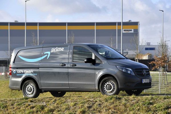 Utilitaire électrique : des Mercedes eVito et des StreetScooter pour Amazon
