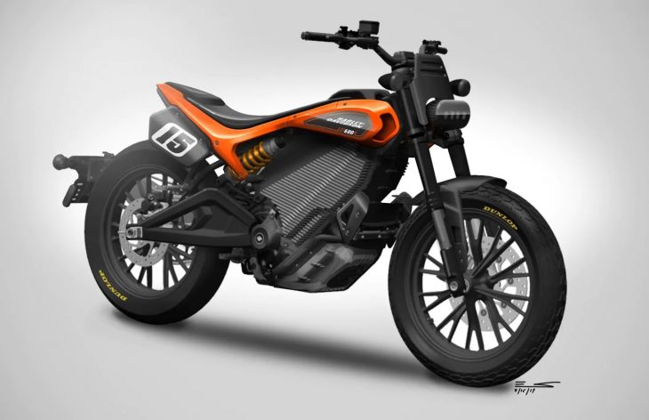 Harley-Davidson concept moto électrique