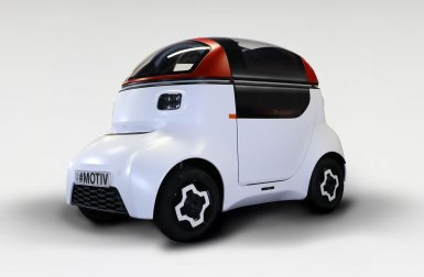 MOTIV : une micro-citadine électrique de la taille d’une Smart