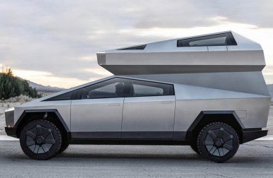 Le Tesla Cybertruck est déjà imaginé avec une cellule de camping