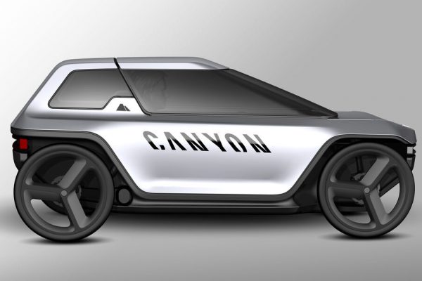 Canyon : une originale voiture-vélo à assistance électrique