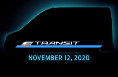 Ford tease son futur utilitaire électrique E-Transit