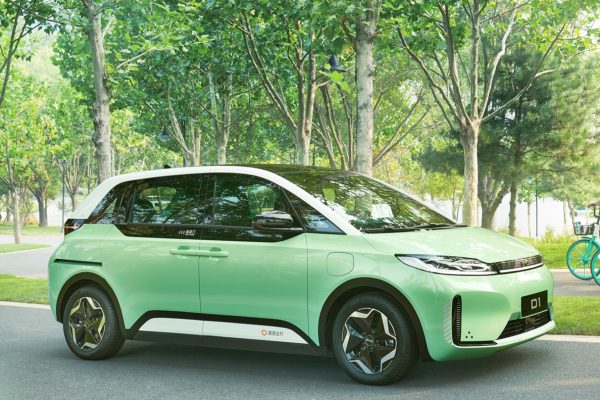 L’Uber chinois dévoile sa nouvelle voiture électrique