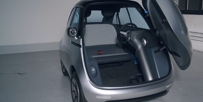 Microlino : la petite voiture électrique sera lancée en 2021