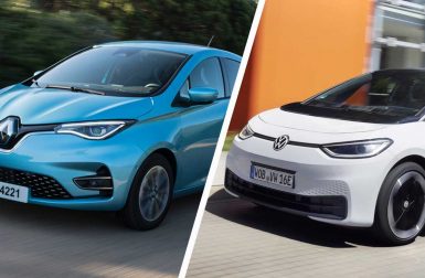 La Renault ZOE et la Volkswagen ID.3 en tête des ventes européennes en novembre
