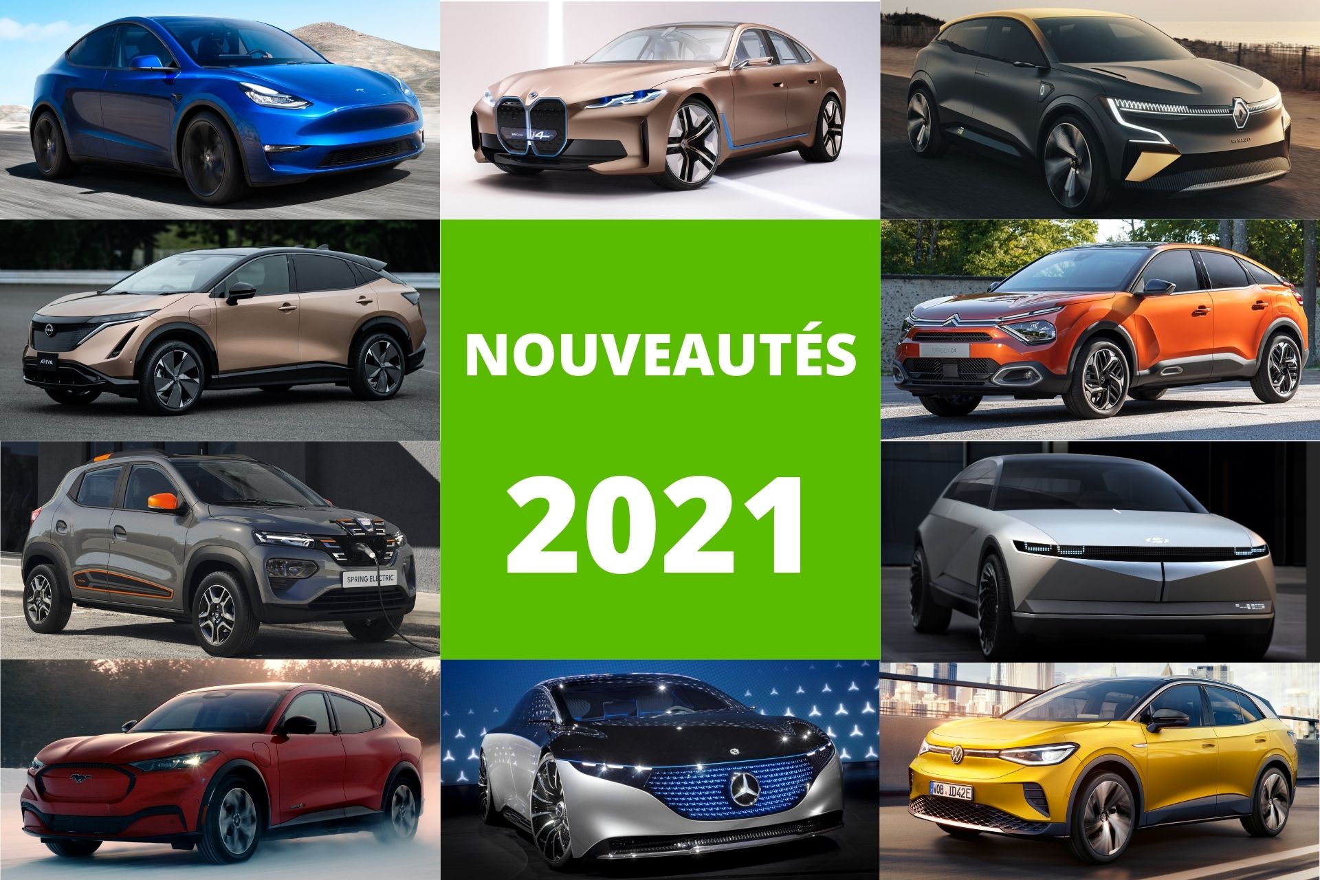 Nouveaux modèles de voitures 2021, les véhicules à venir