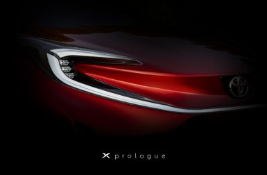 Toyota tease un concept de voiture électrique nommé X prologue