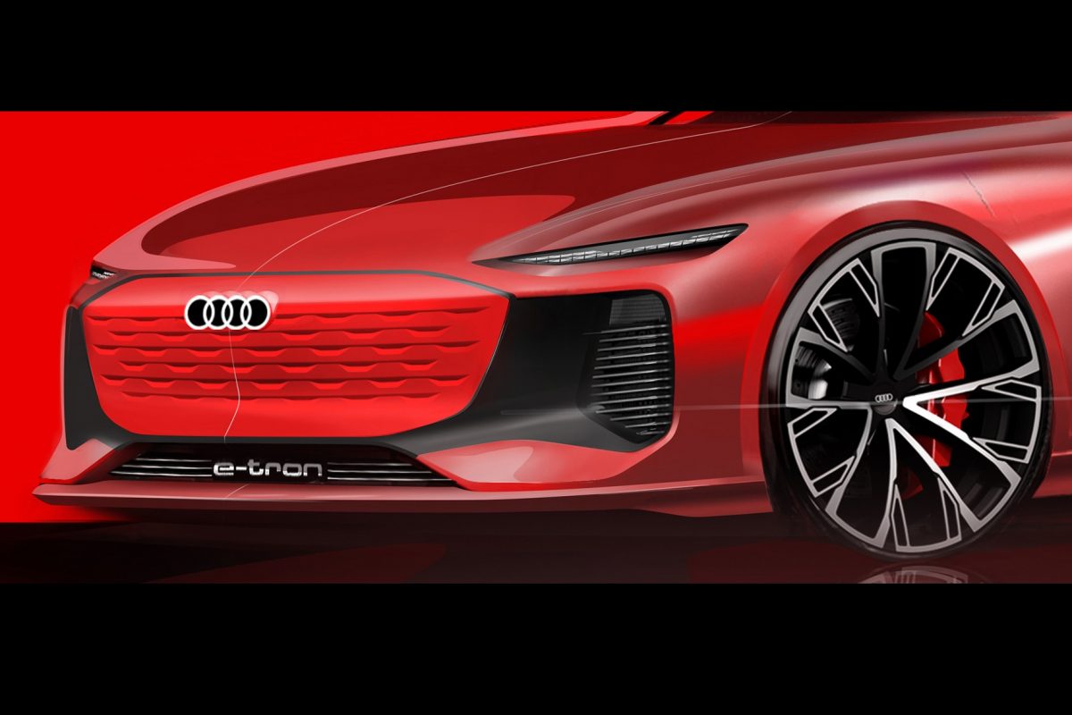 Audi e-tron Concept Shanghai 2021 teaser