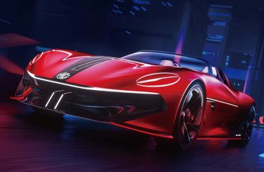 MG Cybertster Concept : le retour des voitures plaisir chez MG ?