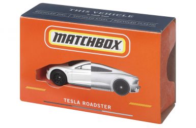 Cette version miniature de la Tesla Roadster a quelque chose de spécial