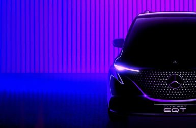 Mercedes EQT Concept : première photo du ludospace électrique