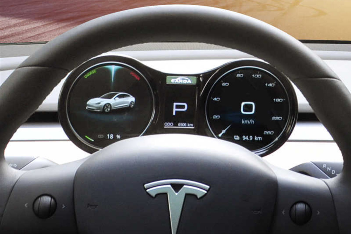 TLYARD Mini compteur - Le meilleur pour Tesla Model 3/Y 