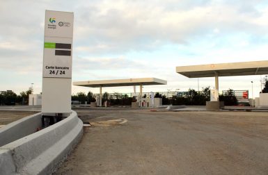 Électrique, GNV, hydrogène : à quoi ressemble une station multiénergie en construction ?